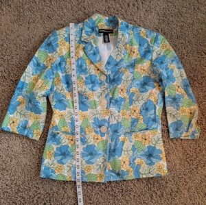 Norton Mcnaughton Floral Women's Blazer